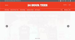 Desktop Screenshot of 24hrtees.net